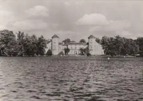 Rheinberg - Blick über See zum Schloß - 1976