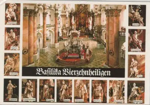 Bad Staffelstein, Vierzehnheiligen - die Heiligen