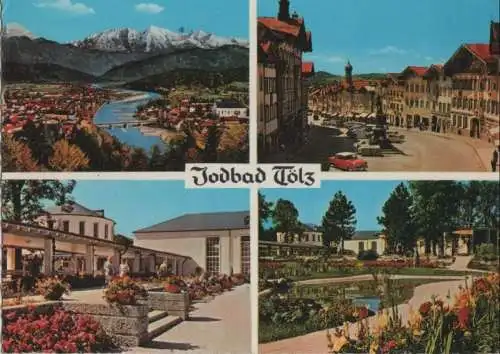 Bad Tölz - 4 Teilbilder - 1970