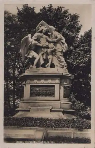 Schweiz - Schweiz - Basel - Monument de Strasbourg - 1938