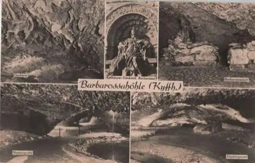 Kyffhäuser - Barbarossahöhle, u.a. Neptungrotte - 1967