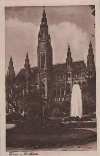 Österreich - Österreich - Wien - Rathaus - ca. 1950