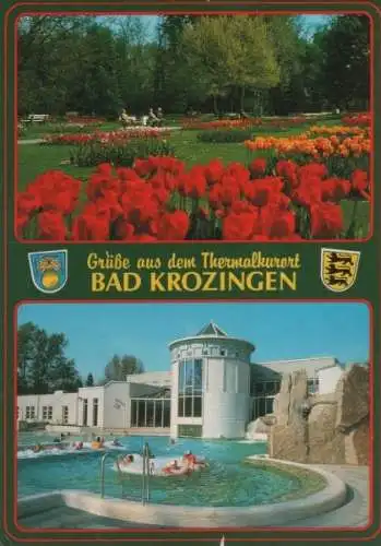 Bad Krozingen - 2 Teilbilder - ca. 1995