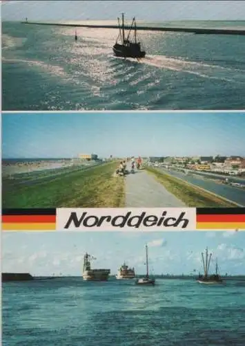 Norddeich - 3 Teilbilder - 1985