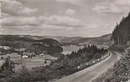 Titisee - von der Straße Titisee-Bärental-Feldberg - ca. 1955