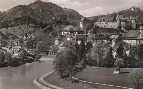 Füssen mit Forggensee - ca. 1955