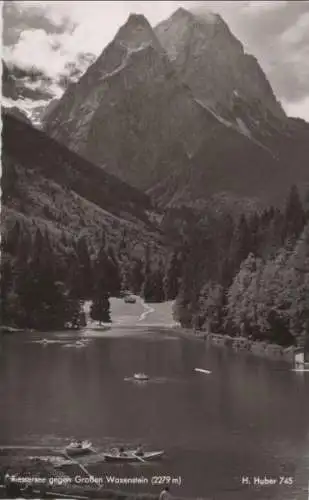 Riessersee - gegen Großen Waxenstein - 1960