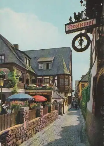 Rüdesheim - Drosselgasse - ca. 1975