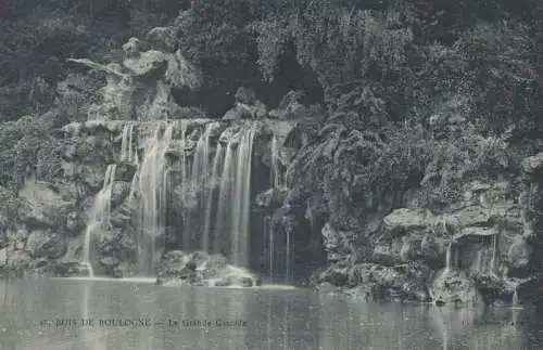 Frankreich - Bois de Boulogne - Frankreich - Grande Cascade