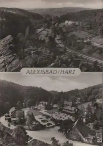 Harzgerode-Alexisbad - 2 Teilbilder - 1965