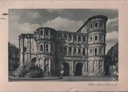 Trier - Porta Nigra, Landseite - 1940