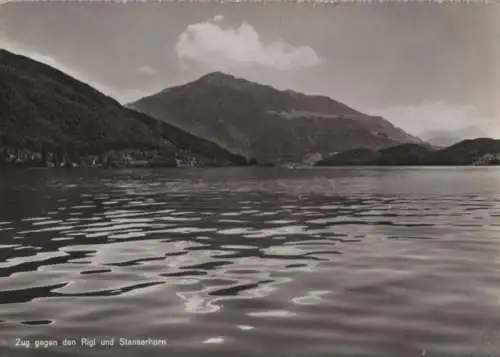 Schweiz - Schweiz - Zug - gegen den Rigi und Stanserhorn - ca. 1965