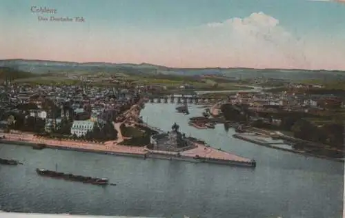 Coblenz - Koblenz - Das Deutsche Eck - ca. 1920