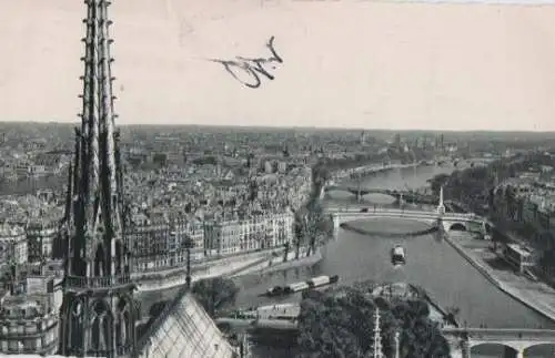 Frankreich - Frankreich - Paris - Vue sur la Seine - 1953