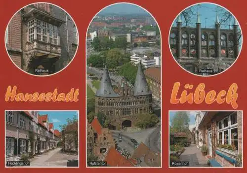 Lübeck - u.a. Rosenhof - ca. 2000