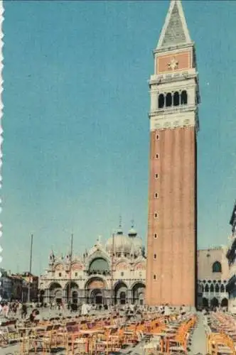 Italien - Venedig - Italien - S. Marco und Glockenturm