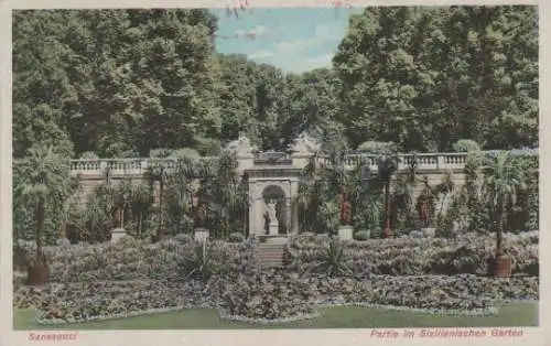 Potsdam Sanssouci - Sizilianischer Garten - 1942