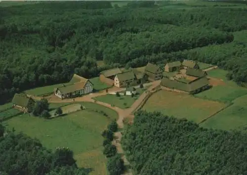 Mechernich-Kommern - Baugruppe, Luftaufnahme - ca. 1985