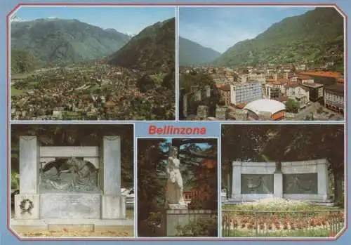 Schweiz - Schweiz - Bellinzona - mit 5 Bildern - ca. 1980