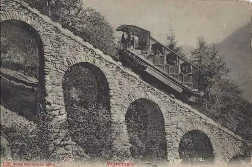 Schweiz - Mürrenbahn - Schweiz - 1908