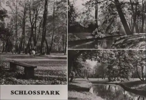 Berlin-Niederschönhausen, Schloss Schönhausen - Schlosspark - 1979