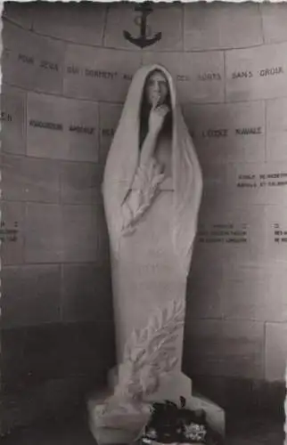 Frankreich - Frankreich - Douaumont - Ossuaire, Statue du Silence - 1955