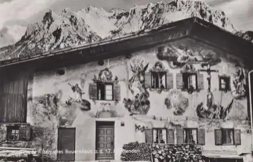 Mittenwald - bemaltes Bauernhaus