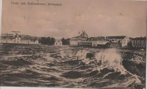 Schweden - Schweden - Strömstad - Varm- och Kallbadhuset - 1917