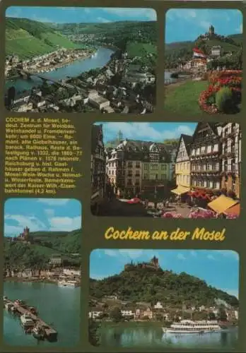 Cochem - mit 5 Bildern - ca. 1980