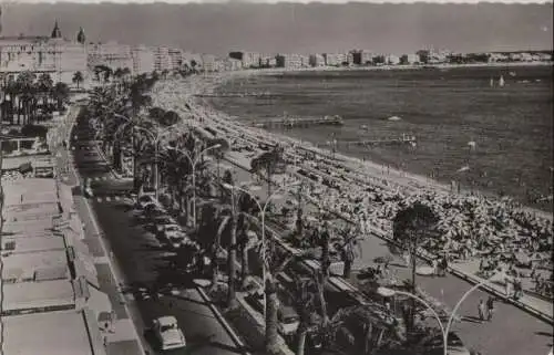 Frankreich - Frankreich - Cannes - La Croisette et la Plage - 1964