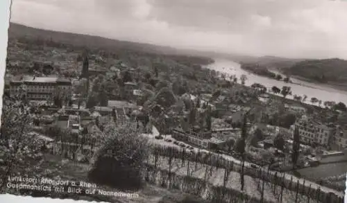 Bad Honnef - Rhöndorf u. Blick auf Nonnenwerth - ca. 1955