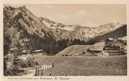 Österreich - Mittelberg-Baad - Österreich - mit Güntlispitze