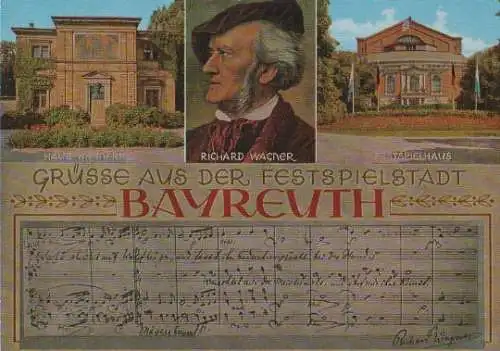 Bayreuth u.a. Festspielhaus - ca. 1985