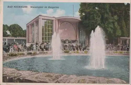 Bad Neuenahr - Wasserspiele im Kurgarten - ca. 1920