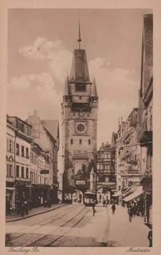 Freiburg - Martinstor - ca. 1935