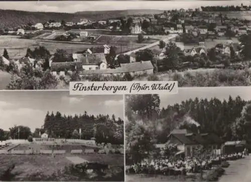 Finsterbergen - 3 Teilbilder - ca. 1965