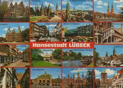 Lübeck - u.a. Obertrave - ca. 1985