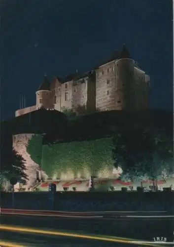 Frankreich - Frankreich - Dieppe - Le chateau la nuit - ca. 1975