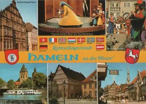 Hameln - u.a. Rattenfängerhaus - ca. 1980