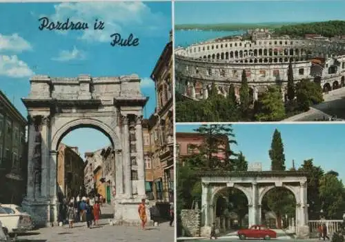 Kroatien - Kroatien - Pula - mit 3 Bildern - 1969