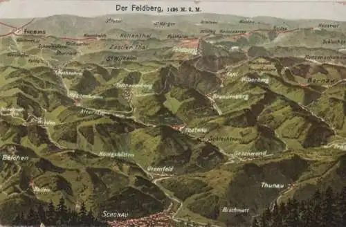 Feldberg (Berg im Schwarzwald) - Übersicht