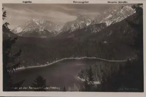 Österreich - Österreich - Blindsee - an der Fernalpstraße - ca. 1950