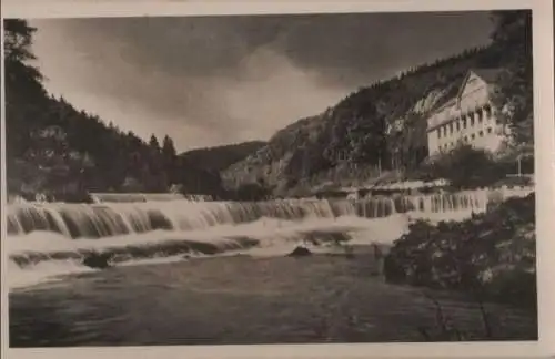 Schwarza - Crysopras Wasserfall - ca. 1950