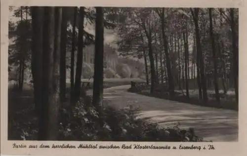 Bad Klosterlausnitz - Partie aus dem Mühltal - 1955