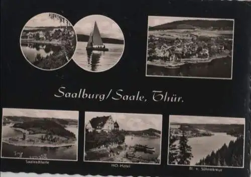 Saalburg-Ebersdorf - mit 6 Bildern - 1962