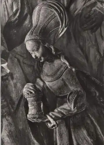 Relief - das Beweinen Christi von Zebrak - Detail - 1961