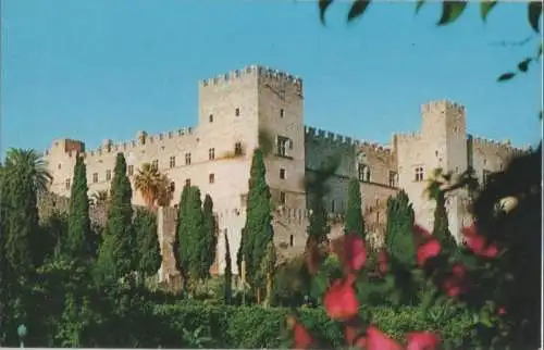 Griechenland - Griechenland - Rhodos - The imposing Palace - ca. 1970