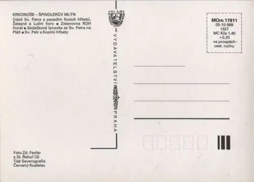 Tschechien - Spindlerov Mlyn - Tschechien - Svaty Petr