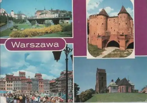 Polen - Polen - Warschau - mit 4 Bildern - 1988