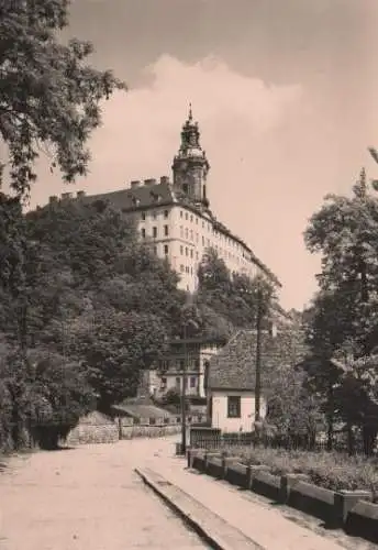 Rudolstadt - Staatliche Museen Heidecksburg - Schloß Heidecksburg von Südwesten - 1964